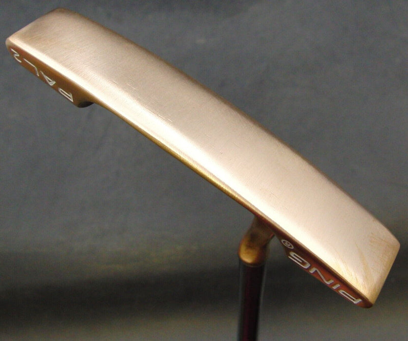 Refurbished & Paint Filled Ping Pal 2 Putter Steel Shaft 89cm Length Psyko Grip