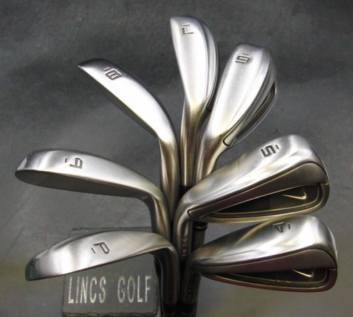 Left Handed Set of 7 x Nike Slingshot 4D Irons 4-PW Regular Steel Shafts*