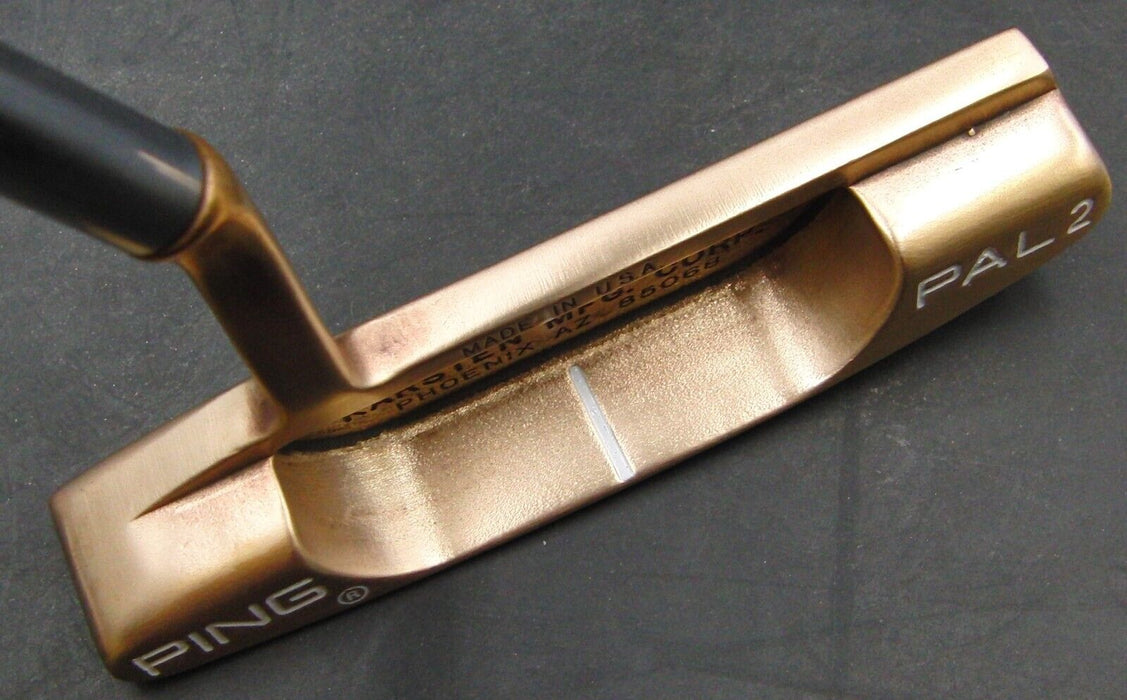 Refurbished & Paint Filled Ping Pal 2 Putter Steel Shaft 89cm Length Psyko Grip