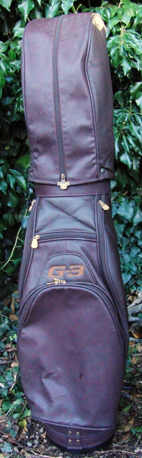 6 Division Daiwa G-3 Trolley Carry Cart Golf Clubs Bag