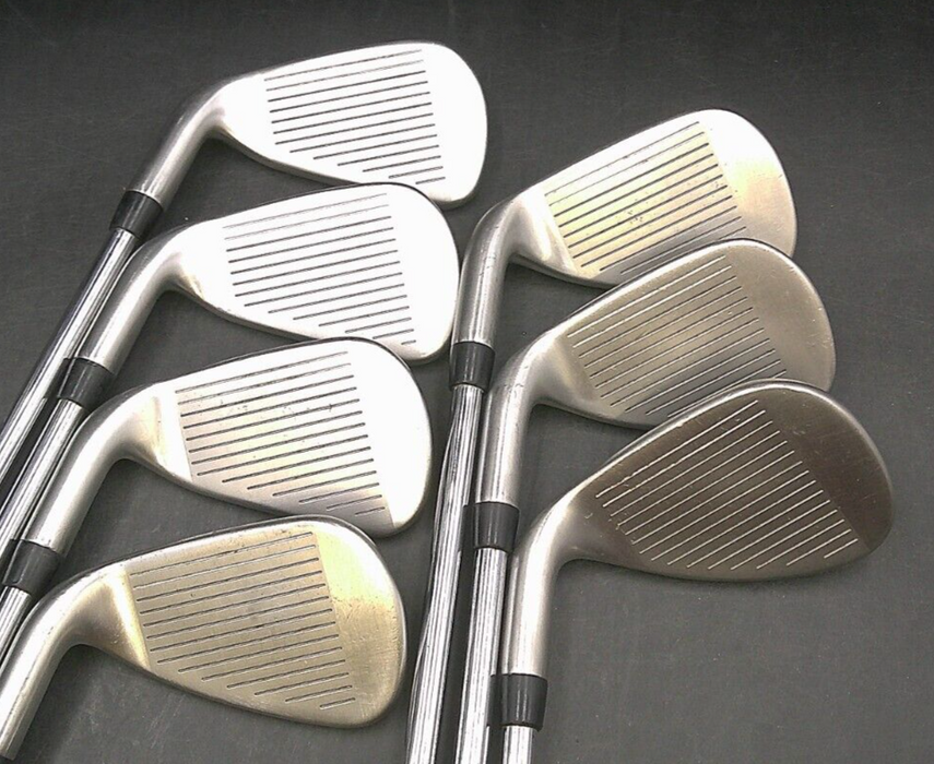 Set of 7 x Callaway Warbird Irons 5-SW Uniflex Steel Shafts Mixed Grips