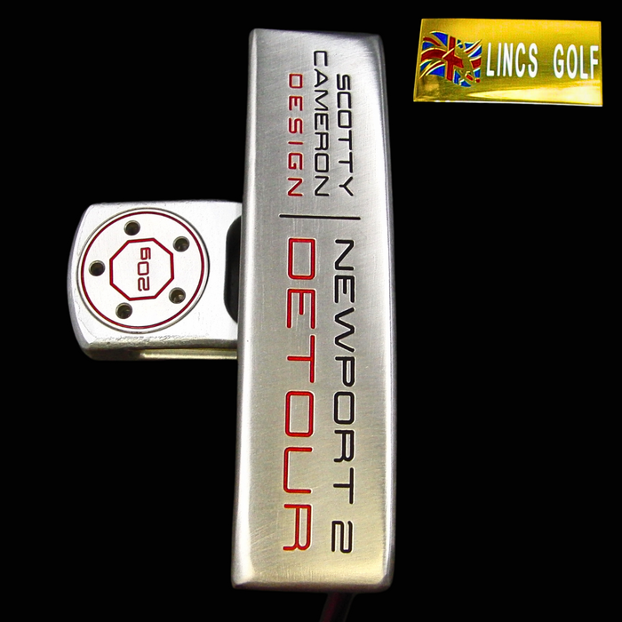 Refurbished Scotty Cameron Titleist Newport 2 Detour Putter 87cm Steel Shaft