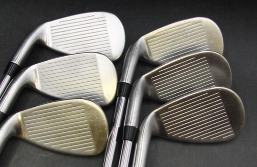 Set of 6 x Cobra Baffler XL Irons 7-SW+GW Stiff Steel Shafts Cobra Grips