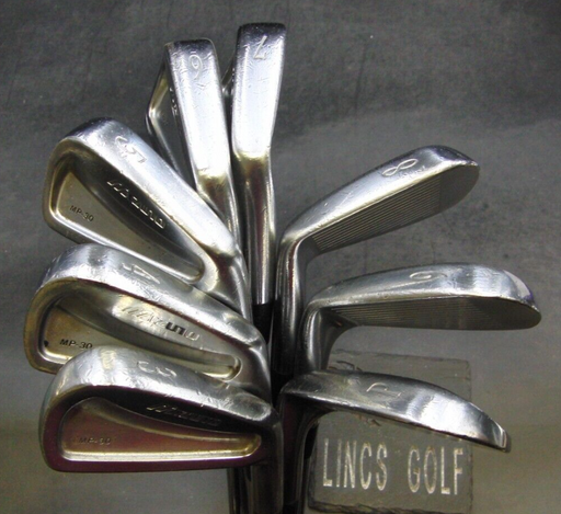 Set of 8 x Mizuno MP-30 Forged Irons 3-PW Regular Steel Shafts Mizuno Grips