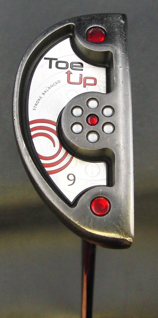 Odyssey Toe Up #9 Putter 87cm Playing Length Steel Shaft SuperStroke Grip*