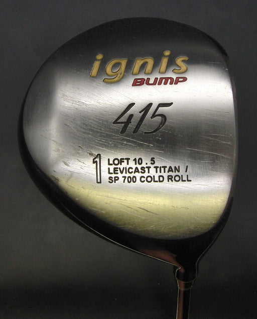 Ignis Bump 415 SP 700 10.5° Driver Regular Graphite Shaft Golf Pride Grip