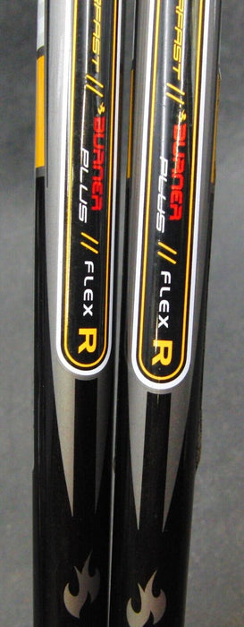 Set of 2 Taylormade Burner Rescue 3 & 5 Hybrids Regular Graphite Shafts