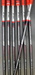 Set of 7 x Yonex Cyberstar Nanov Irons 5-SW Regular Graphite Shafts Mixed Grips