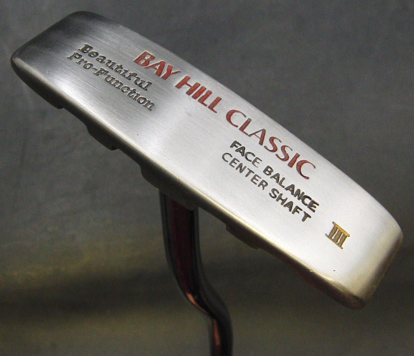 Bay Hill Classic III Face Balanced Putter Steel Shaft 87cm Length White Grip