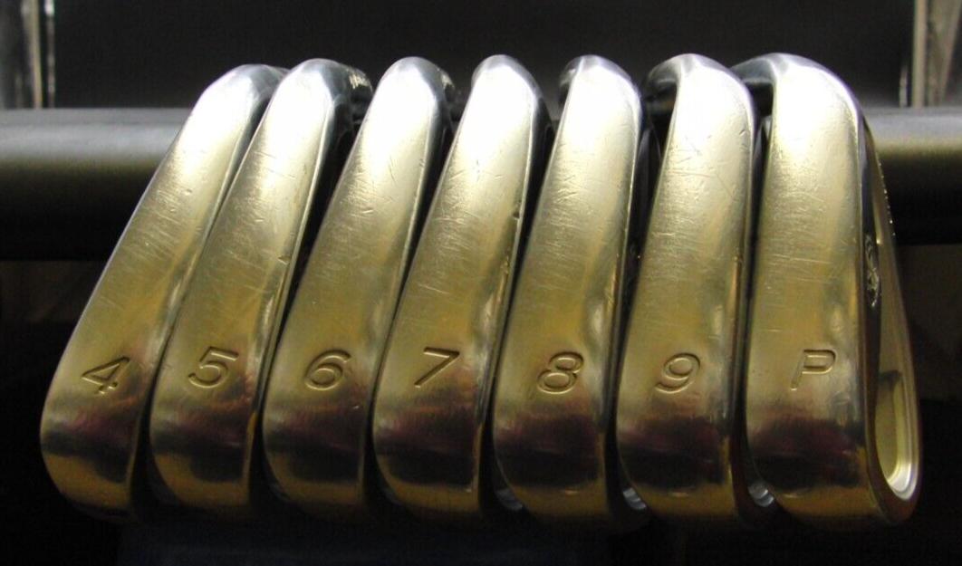 Set of 7 x TaylorMade Rac TP Forged Irons 4-PW Regular Steel Shafts Mixed Grips*