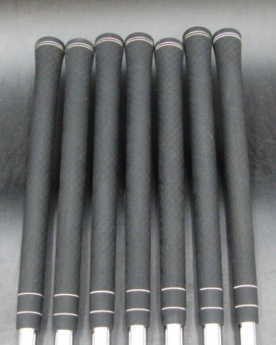 Set of 7 x TaylorMade Rac LT Irons 4-PW Stiff Steel Shafts Black Widow Grips