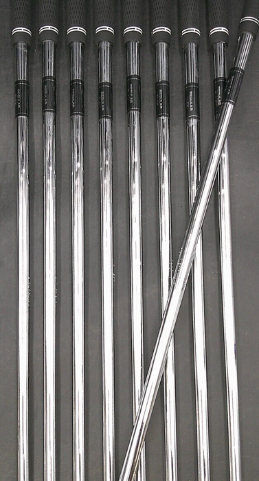 Set of 9 x Dunlop Tad Moore 01 Irons 3-SW Regular Steel Shafts Golf Pride Grips