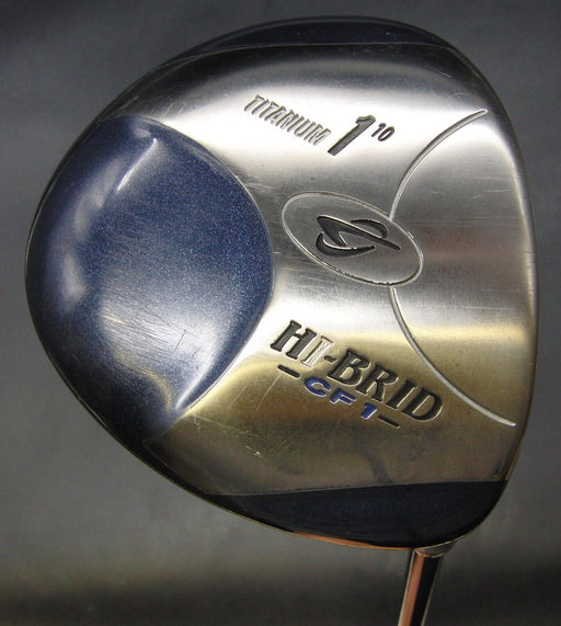 Hi Brid CFT Titanium 10° Driver Regular Graphite Shaft Hi Brid Grip