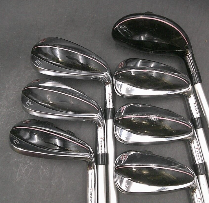 Ladies Set of 7 x Cobra T-Rail Irons 5-SW Ladies Graphite Shafts Lamkin Grips*