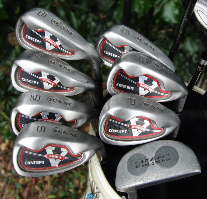 Set of Ram V Force Concept  5-SW+ Callaway Driver+3Wood+3Hybrid +4Hybrid+Putter