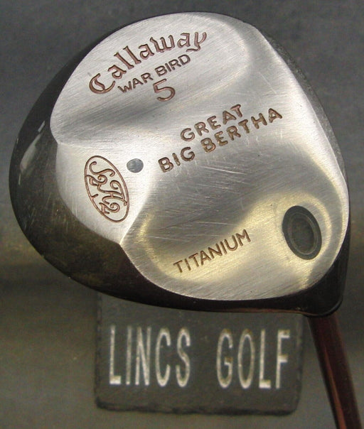 Ladies Callaway Great Big Bertha 5 Wood Ladies Graphite Shaft Callaway Grip