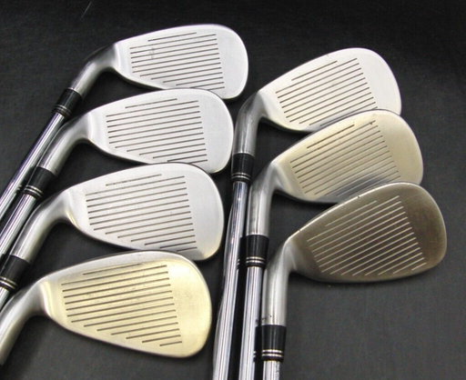 Set of 7 x TaylorMade r7 XD rac Irons 4-PW Regular Steel Shafts Mixed Grips