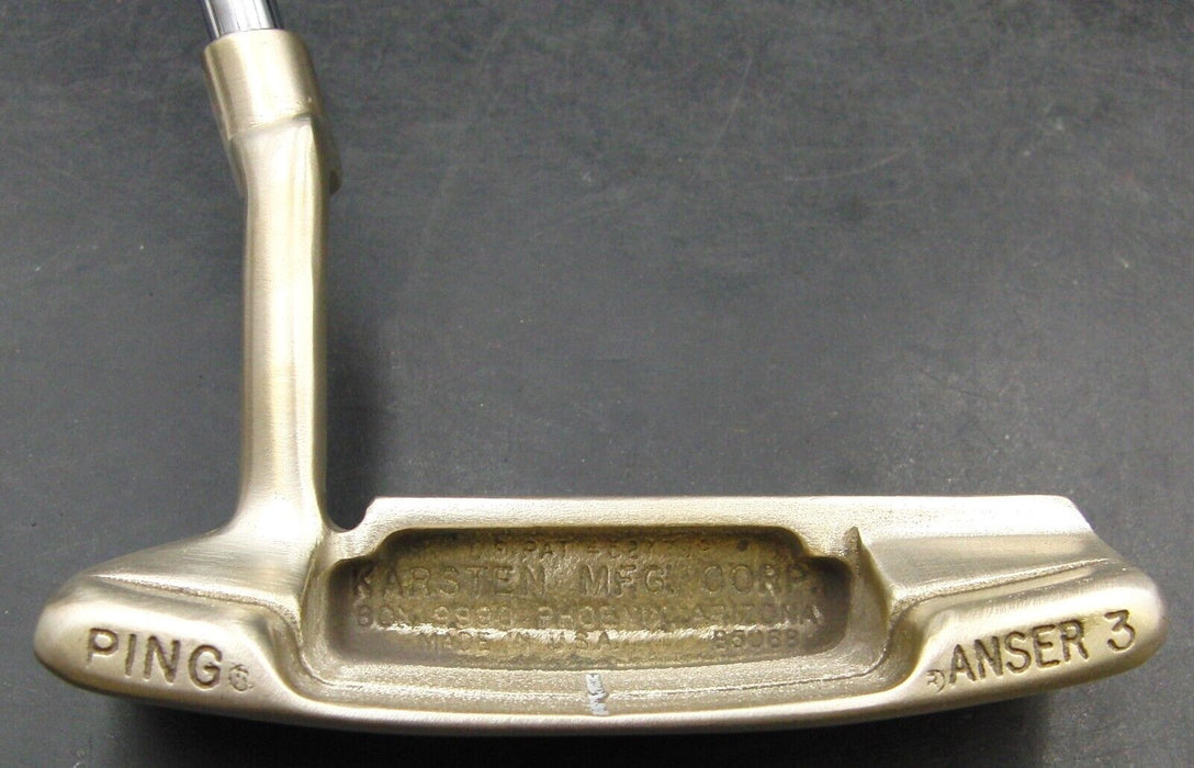 Refurbished Ping Anser 3 Putter Steel Shaft 89cm Length Acer Grip