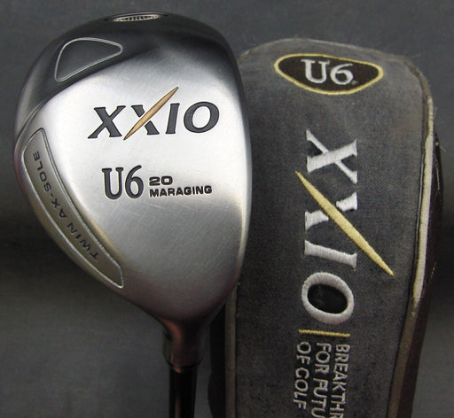 XXIO Twin Ax Sole U6  Hybrid Regular Graphite Shaft Chaucer Grip + HC