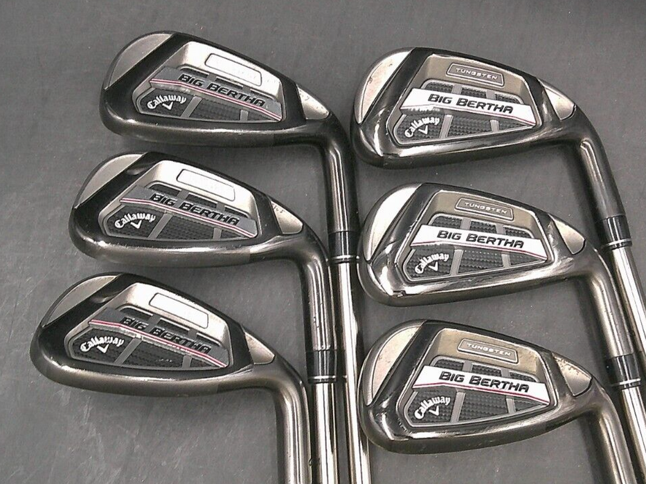 Set of 6 x Callaway Big Bertha OS Irons 6-SW Regular Graphite Shafts*