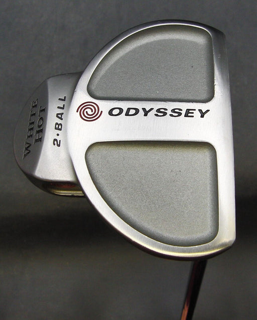 Odyssey White Hot 2 Ball Putter 83cm Playing Length Steel Shaft Odyssey Grip