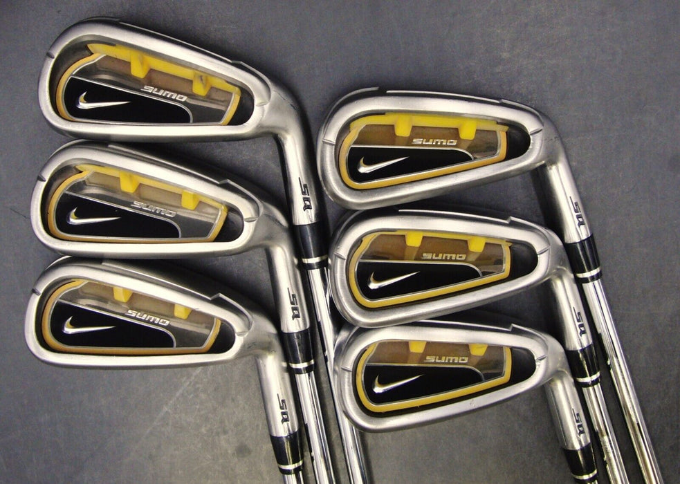 Set of 6 Nike SQ Sumo Irons 5-PW Regular Steel Shafts Nike Grips*