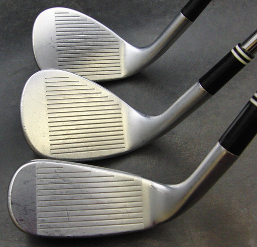 Set of 3 Cleveland Smart Sole Gap & Sand Wedges + Chipper Regular Steel Shafts*