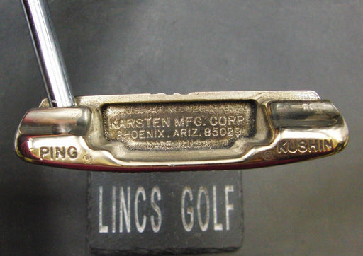 Ping Kushin Karsten Putter 86.5cm Playing Length Steel Shaft Golf Pride Grip