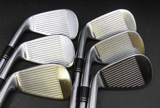 Set of 6 x TaylorMade r7 TP Irons 5-PW Stiff Steel Shafts TaylorMade Grips*