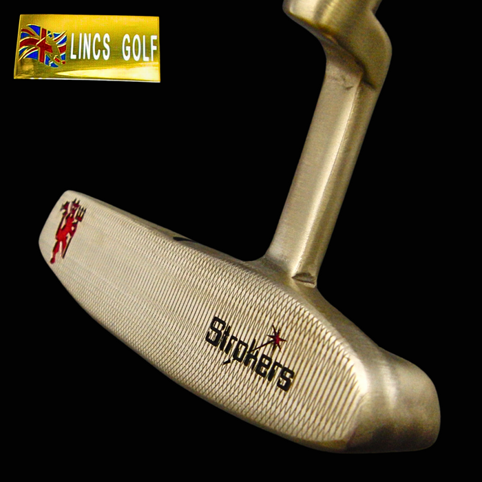 Custom Milled Manchester United Themed Pal Ping Putter 89cm Steel Shaft