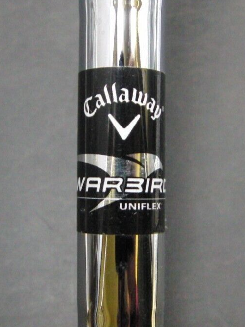 Set of 7 x Callaway Warbird Irons 5-SW Uniflex Steel Shafts Callaway Grips