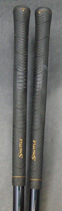 Set of 2 Maruman Shuttle Maraging 15° 3 & 18° 5 Woods Regular Graphite Shafts HC