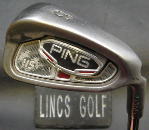 Ping i15 Green Dot 8 Iron Regular Steel Shaft Golf Pride Grip