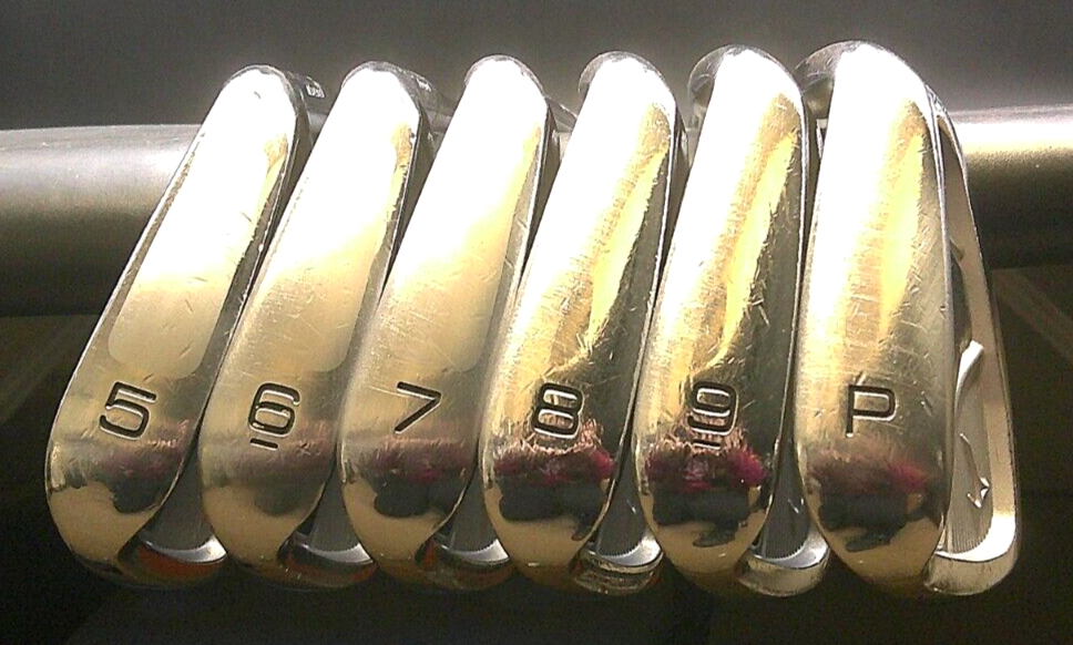 Set of 6 x Mizuno JPX 800 AD Forged Irons 5-PW Regular Steel Shafts Iomic Grips