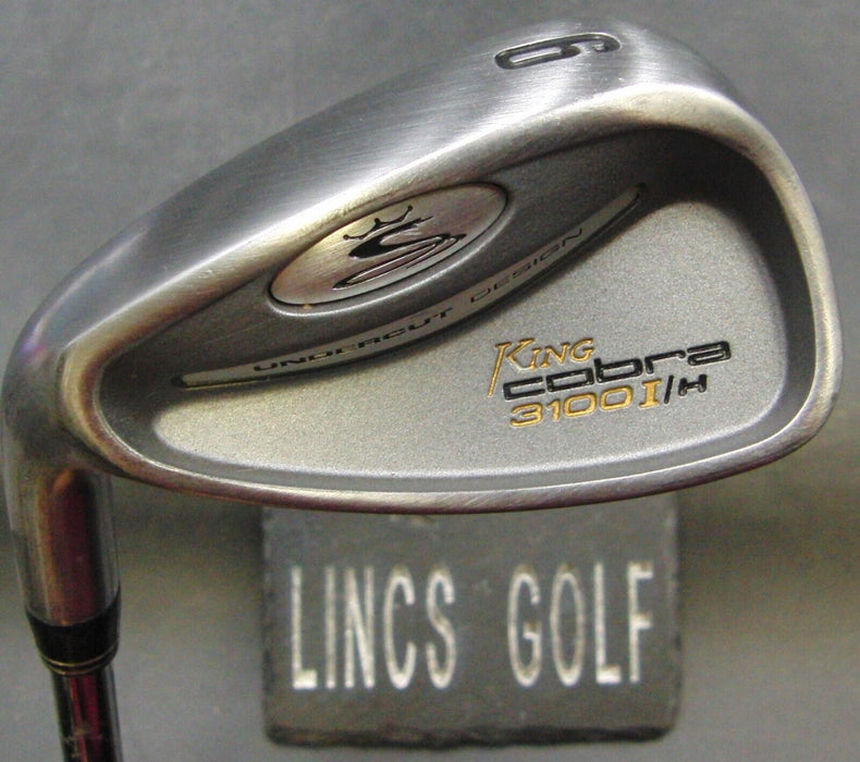 Left Handed King Cobra 3100 I/H 9 Iron Regular Steel Shaft Cobra Grip