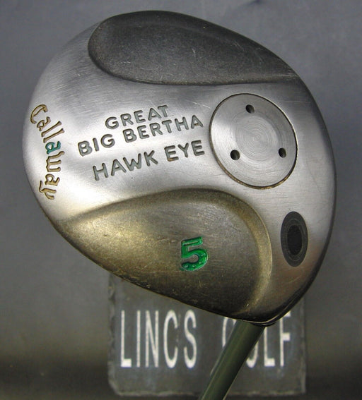 Ladies Callaway Great Big Bertha Hawk Eye 5 Wood Ladies Graphite Shaft G/P Grip