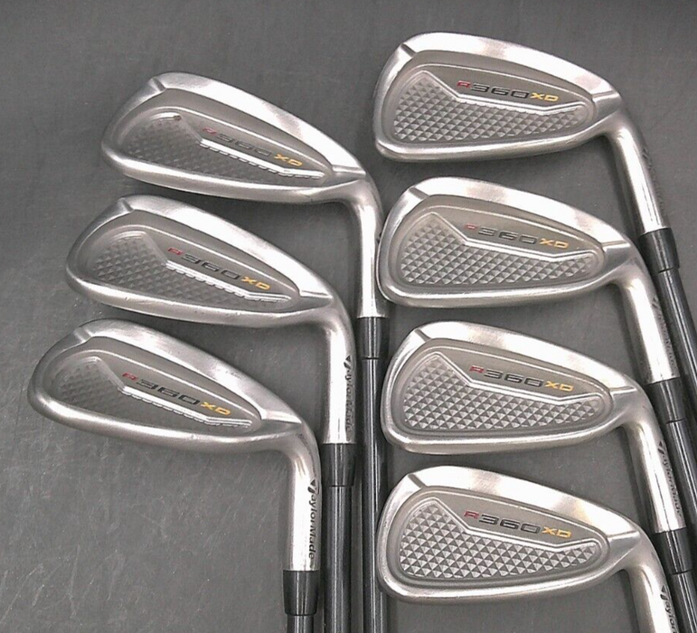 Set of 7x TaylorMade R360 XD Irons 5-SW Regular Graphite Shafts TaylorMade Grips