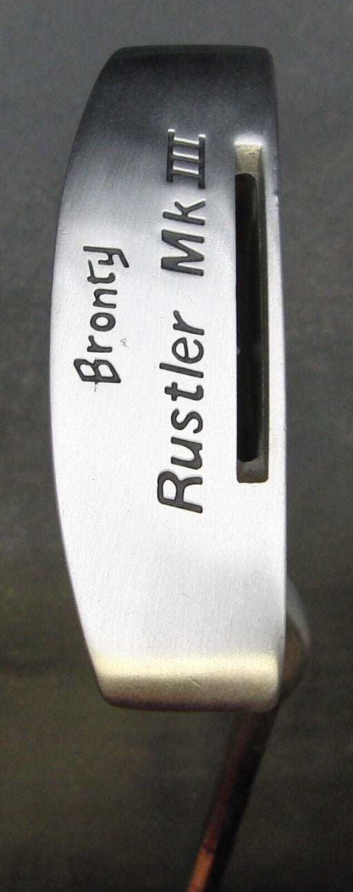 Bronty Rustler MK III Putter Steel Shaft 89cm Length Acer Grip