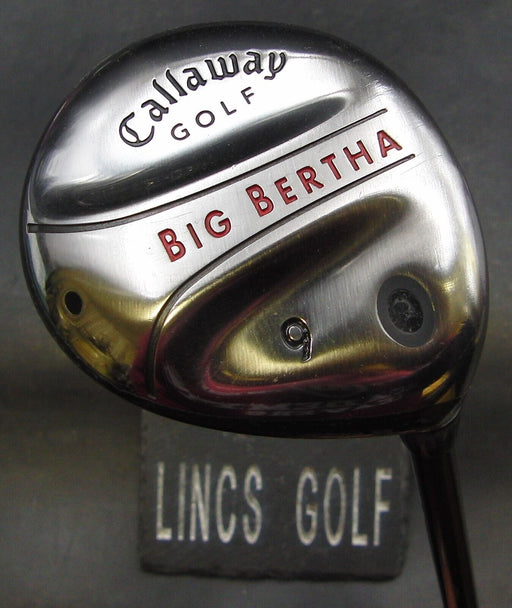 Callaway Big Bertha 9 Wood Regular Graphite Shaft Callaway Grip*