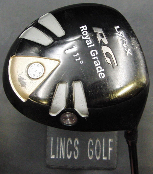 Lynx Royal Grade 11° Driver Stiff Graphite Shaft Izanahi Studio Grip