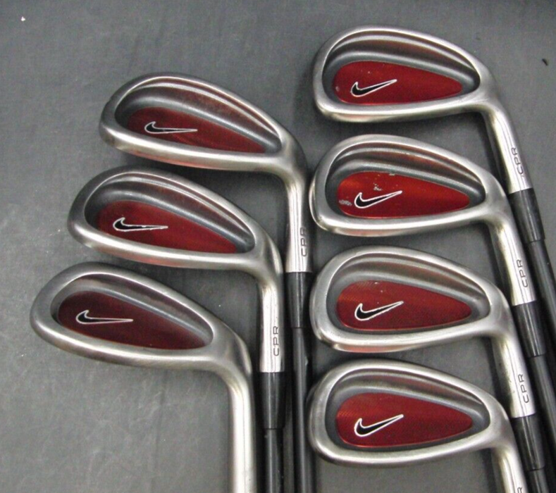 Set of 7 x Nike CPR Irons 5-SW Regular Graphite Shafts Nike Grips