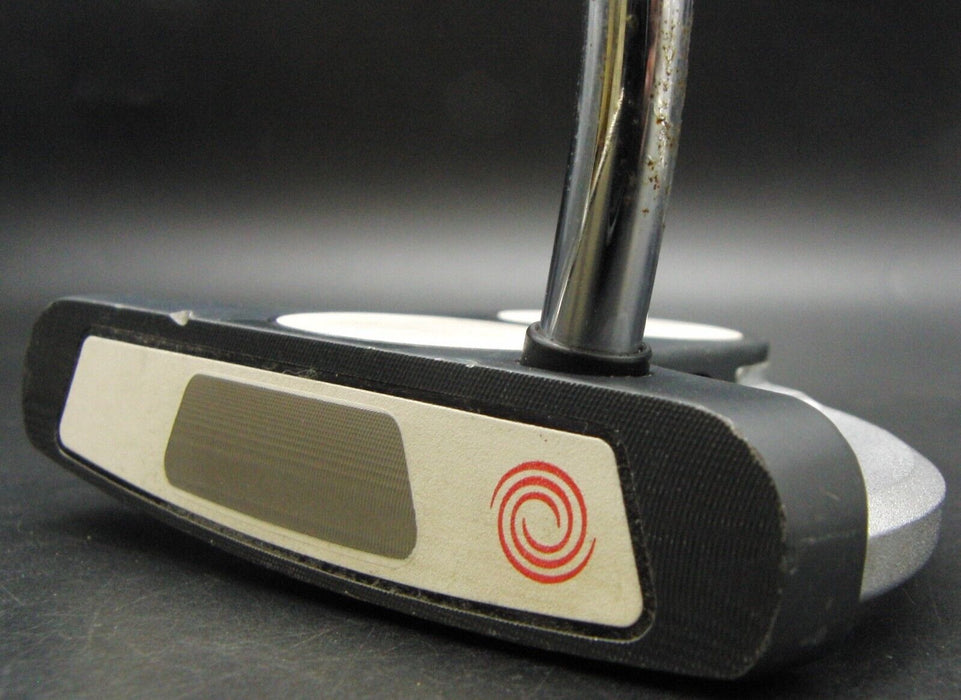 Odyssey White Steel 2-Ball SRT Putter Steel Shaft 87cm Length Psyko Grip