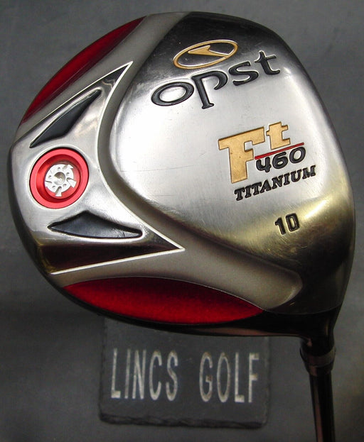 Opst FT460 Titanium 10° Driver Regular Graphite Shaft Spalding Grip