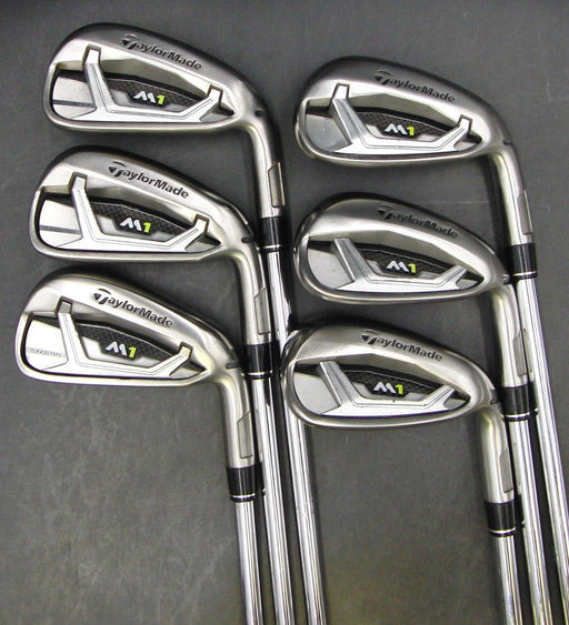 Set of 6 x TaylorMade M1 2017 Irons 5-PW Regular Steel Shafts TaylorMade Grips