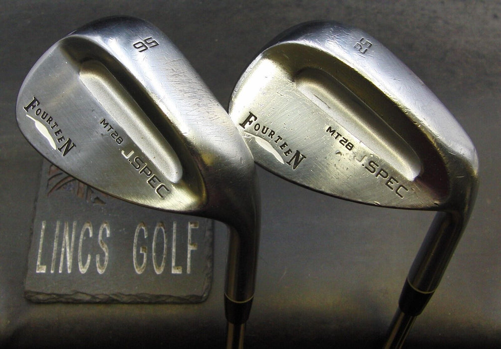 Set of 2 Fourteen MT28 J.SPEC Gap & Sand Wedges Wedge Flex Steel Shafts