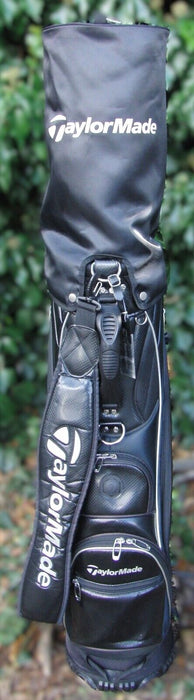 5 Division TaylorMade Black Carry Trolley Cart Golf Clubs Bag*