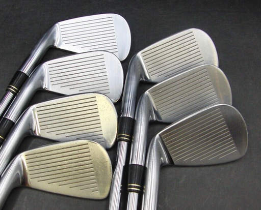 Set of 7 x TaylorMade rac coin Forged Irons 4-PW Stiff Steel Shafts