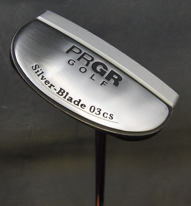 PRGR Golf Silver Blade 03 CS Putter 86cm Playing Length Steel Shaft PSYKO Grip