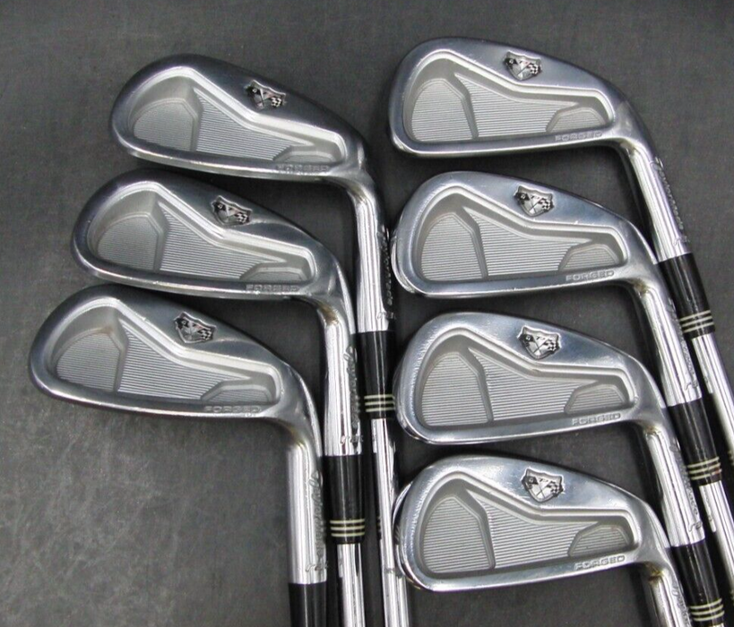 Set of 7 x TaylorMade Rac TP Forged Irons 4-PW Regular Steel Shafts Mixed Grips*