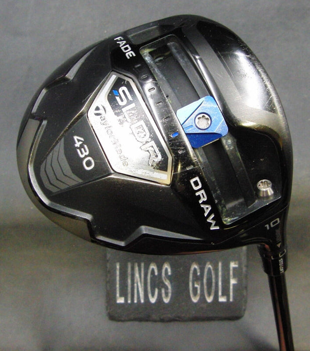 TaylorMade SLDR Black 430 10° Driver Stiff Graphite Shaft & HeadCover*